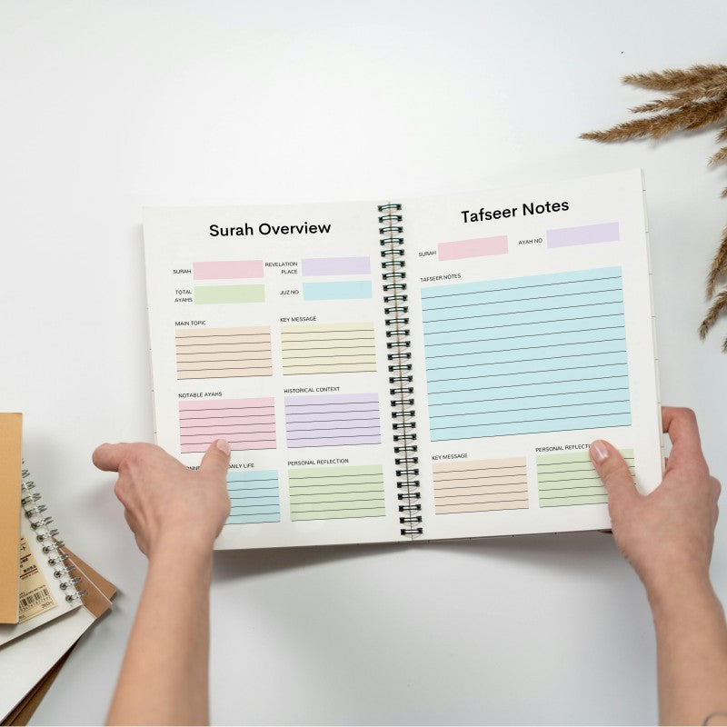 Quran Simple Guide Notebook Home Use