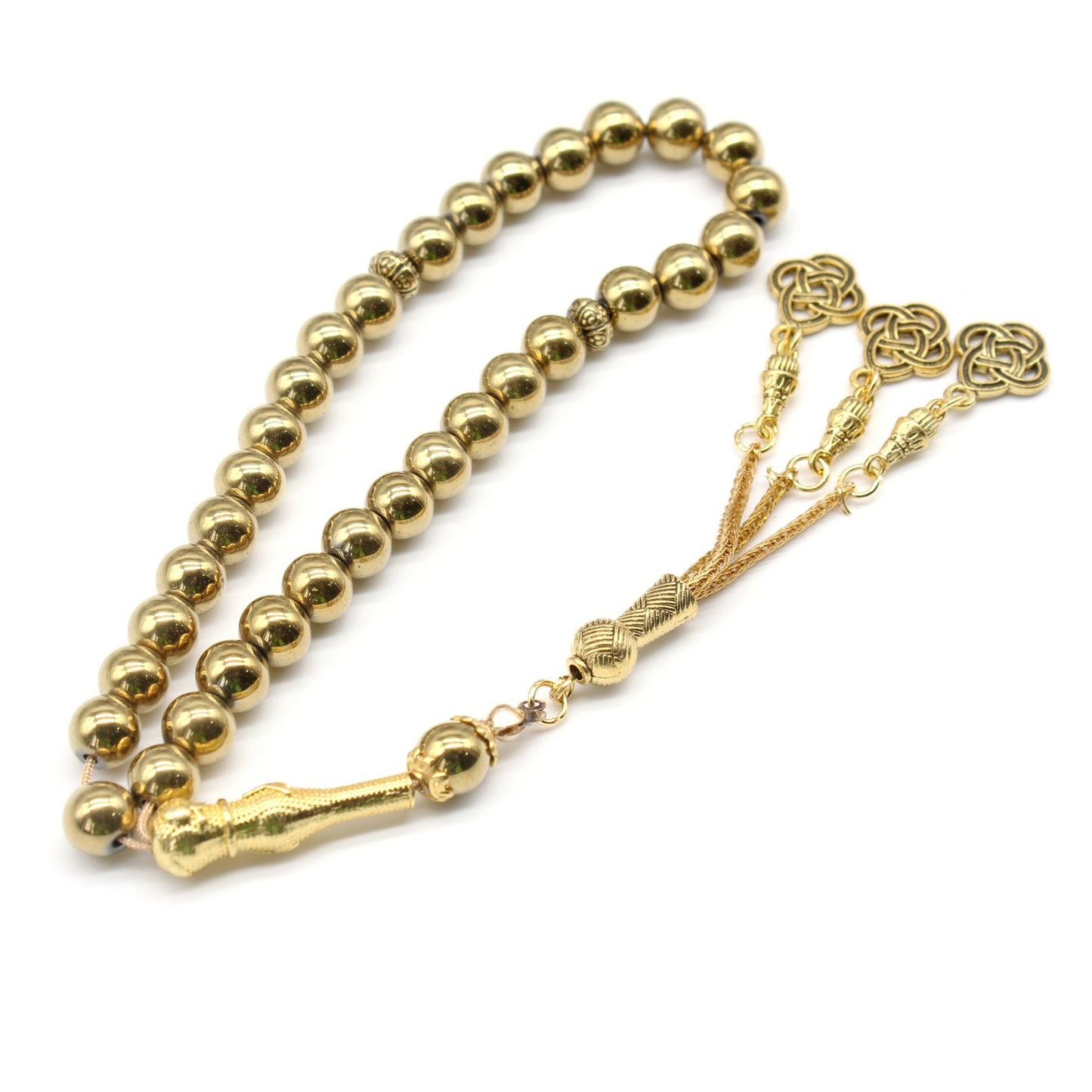 Haematite Muslim Beads Islamic Zan Beads Arabic String Turkish Style Zan Beads